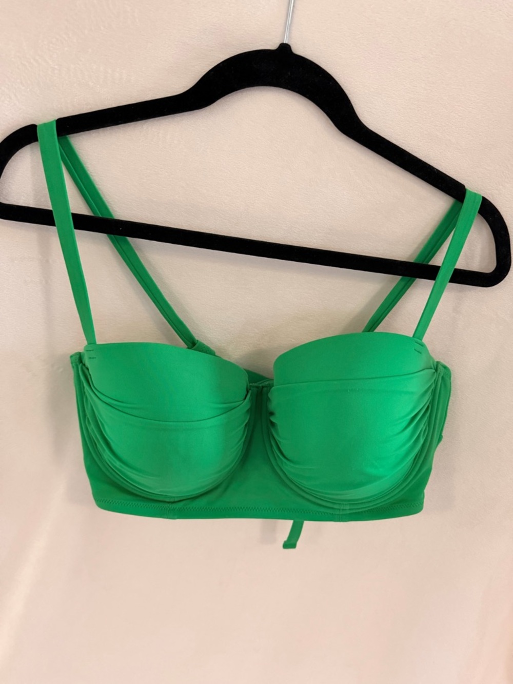 Shade and Shore Green Underwire Bikini Top